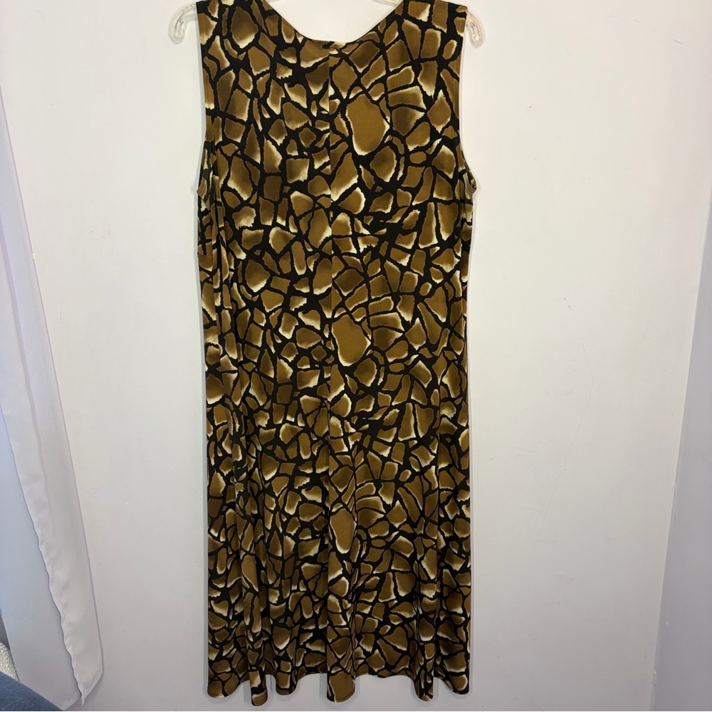 Chico's Brown and Black Dress, EUC, Size3(XL) - Picture 9 of 10